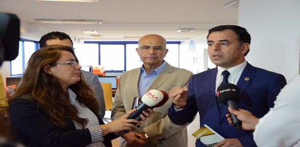 CHP li vekillerden Nokta Dergisi ne ziyaret