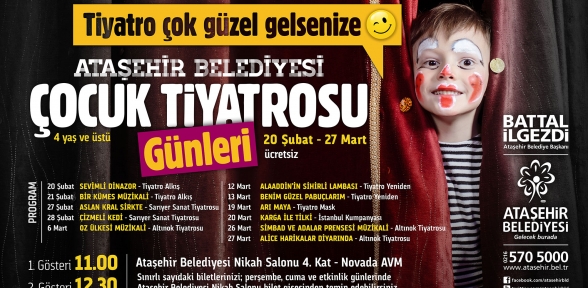 Çocuk Tiyatroları devam ediyor