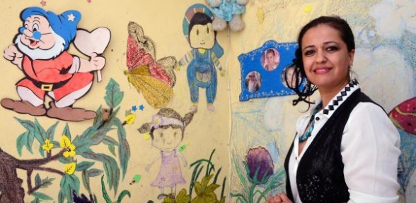 Çocuklarını kaybedince resim yaparak yaşama tutundu