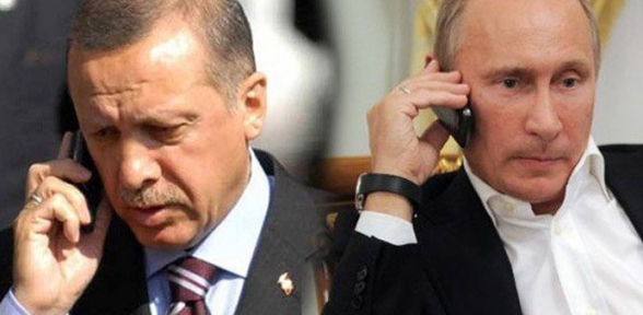 Cumhurbaşkanı Erdoğan Putin ile görüştü