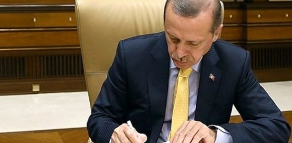 Cumhurbaşkanı Erdoğandan Rektör Ataması