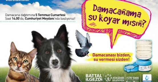 Damacanası bizden su vermesi sizden