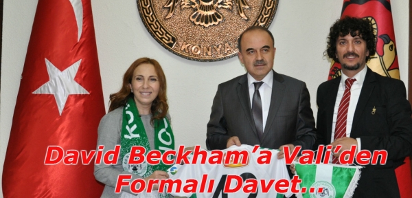 David Beckhama Validen Formalı Davet