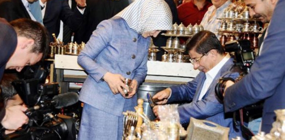 Davutoğlu Gaziantep te konuştu