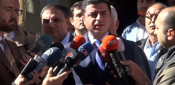 Demirtaş tan Ankara daki patlamayla ilgili açıklama
