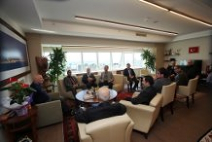 DERNEK BAŞKANLARINDAN BAŞKAN ALTINOK ÖZE ZİYARET