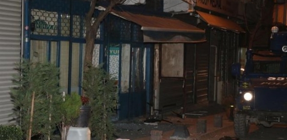 Dernek lokaline ses bombası atıldı