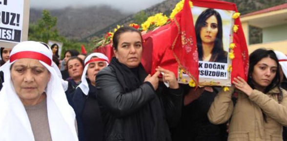 Dilek Doğan son yolculuğuna uğurlandı