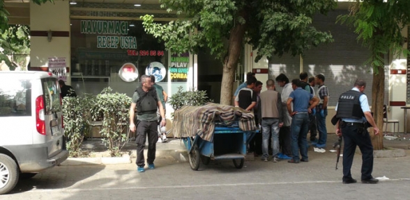Diyarbakır da çorbacıyı taradılar