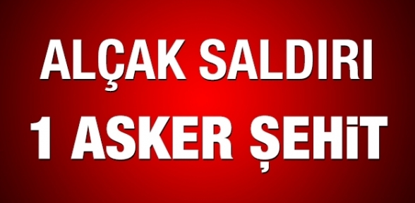 Diyarbakır Surda 1 asker şehit
