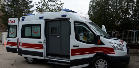 Diyarbakıra zırhlı ambulans