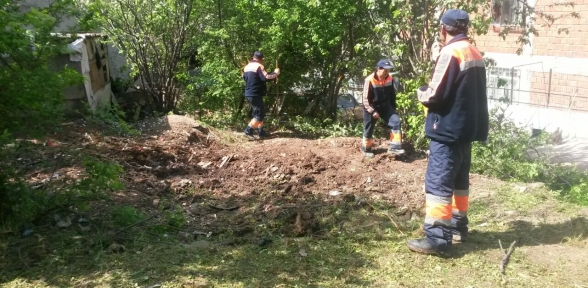 Döndü teyzeye temizlik desteği