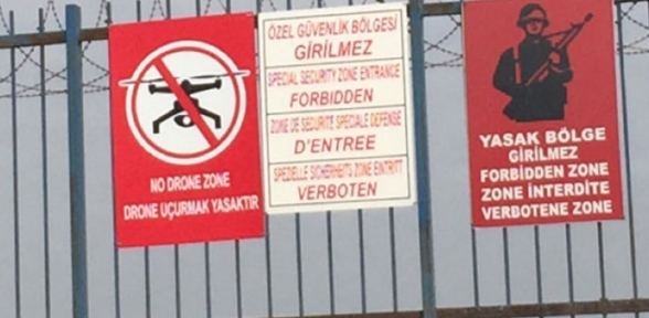 Drone uçurmaya yasak uyarısı