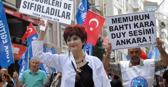Eğitimciler iş bıraktı