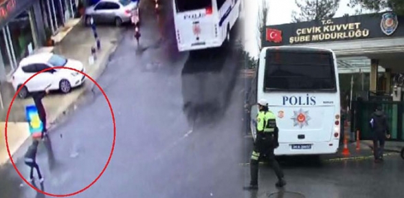 El bombaları atıp silahlarla saldırdılar