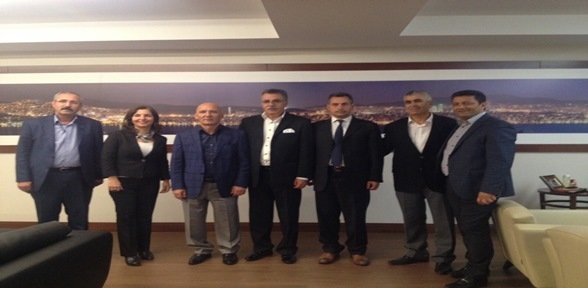 Elazığ Kültür ve Yardımlaşma Derneği nden Başkan Altınok Öz e ziyaret