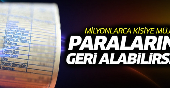 Elektrik faturasında kaçak müjdesi