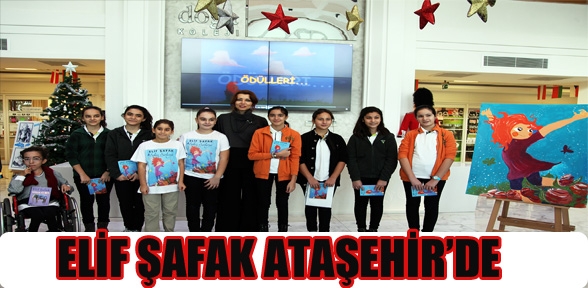 Elif Şafak Ataşehirli Öğrencilerle Buluştu