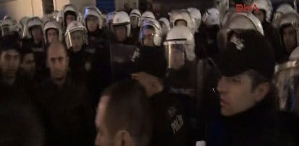 Emek Sineması protestosunda gerginlik