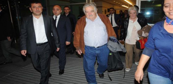 En yoksul devlet başkanı Mujica İstanbul da