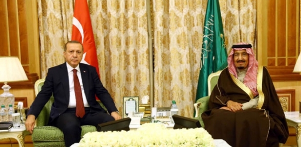 Erdoğan Kral Selmanla Görüştü