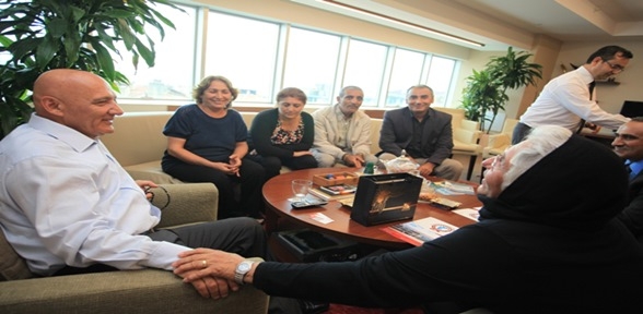 Erzincan Gazipınarlılar Derneğinden Başkan Altınok Öz e ziyaret