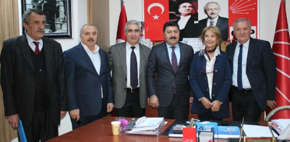 CHP ADAY ADAYI GÜZELE ERZİNCAN İL BAŞKANI ARSLAN DAN DESTEK