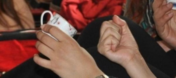 Faldan servet çıktı