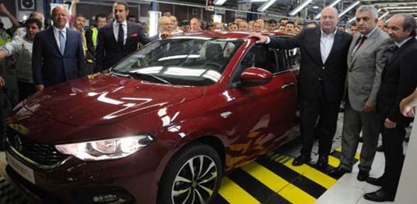Fiat Egea törenle banttan indirildi