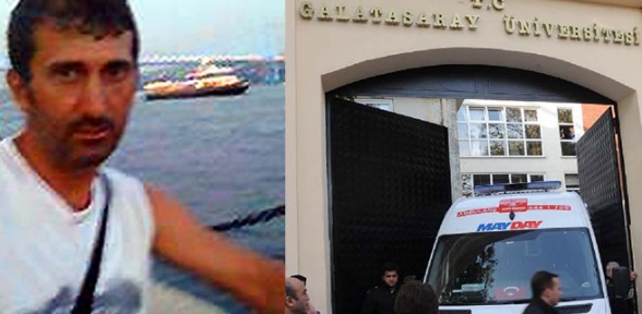 Galatasaray Üniversitesinde feci ölüm