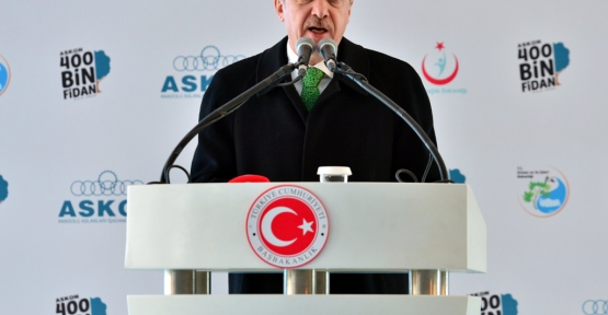 GARD ormanına ilk ağacı Başbakan dikti
