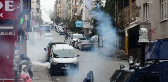 Gazi Mahallesinde polis müdahalesi