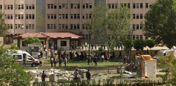 Gaziantep Emniyet Müdürlüğüne saldırı