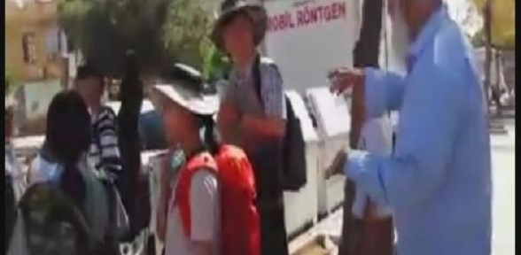 Gaziantep te turistleri kovdular