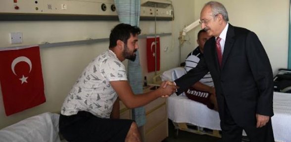 Gaziler şehitlerimizin bize emanetidir
