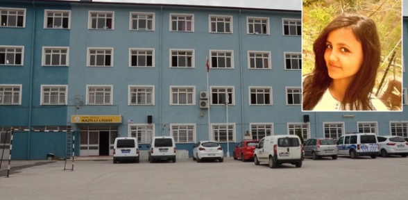 Genç kız 3 kattan merdiven boşluğuna düştü