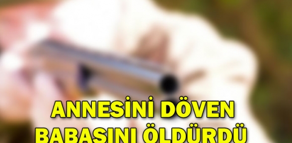 Genç kız annesini döven babasını öldürdü