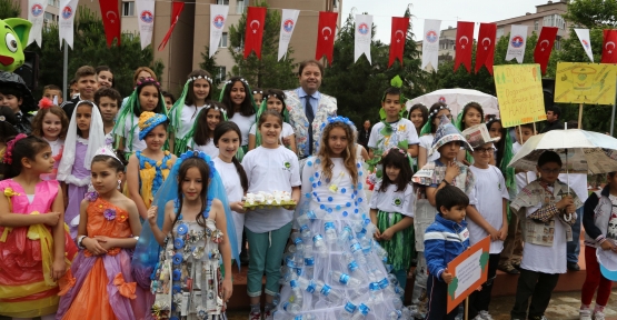 Geri dönüşümü eğlenerek öğrenecekler