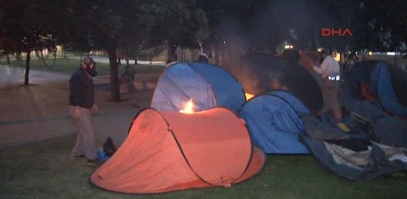Gezi de çadırları yakın a ikinci iddianame