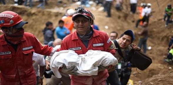 Guatemala da facia. Çok sayıda ölü var