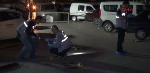 Hastane önünde cinayet.2 ölü