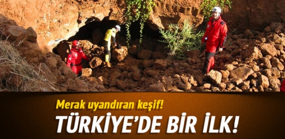 Hatayda lav tüpü mağarası bulundu 