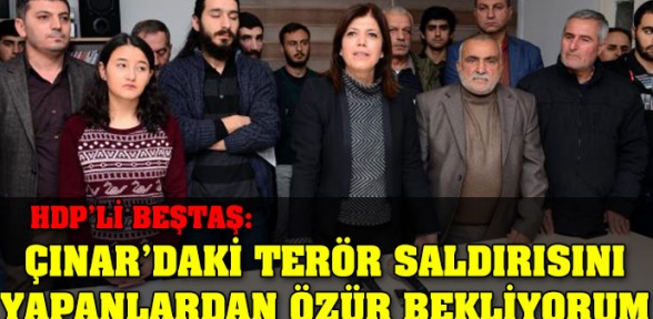 HDPli Beştaştan Çınar saldırısıyla ilgili açıklama
