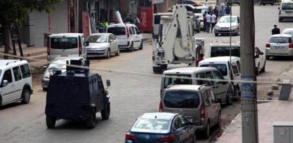 Hendek kapatma operasyonunda olaylar çıktı