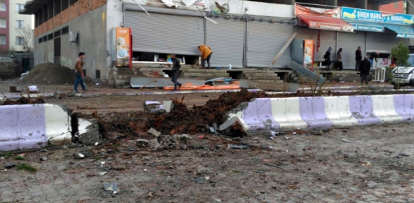 İdilde hain saldırı 3 Şehit 4 polis yaralı