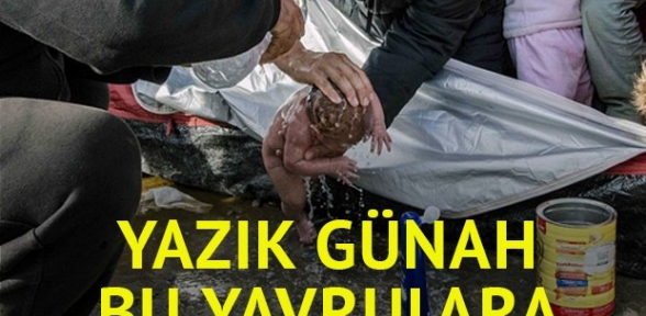 İdomenide göçmenlere yiyecek dağıtıldı görüntüler yürek dağladı