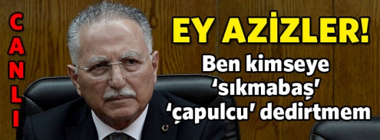 İhsanoğlu basın toplantısı düzenliyor