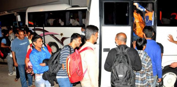 İlçe dışına gönderildiler