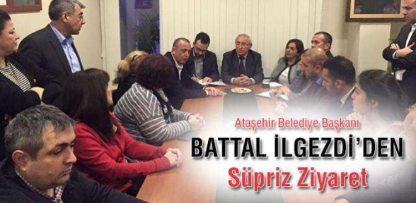 İlgezdi den Kongre Sonrası CHP Ataşehir e süpriz ziyaret