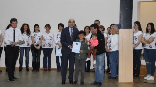 İşaret dili öğrencilerinden konser